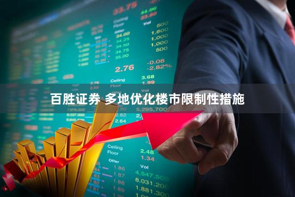 百胜证券 多地优化楼市限制性措施